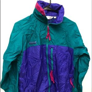 Columbia Colorblock Windbreaker